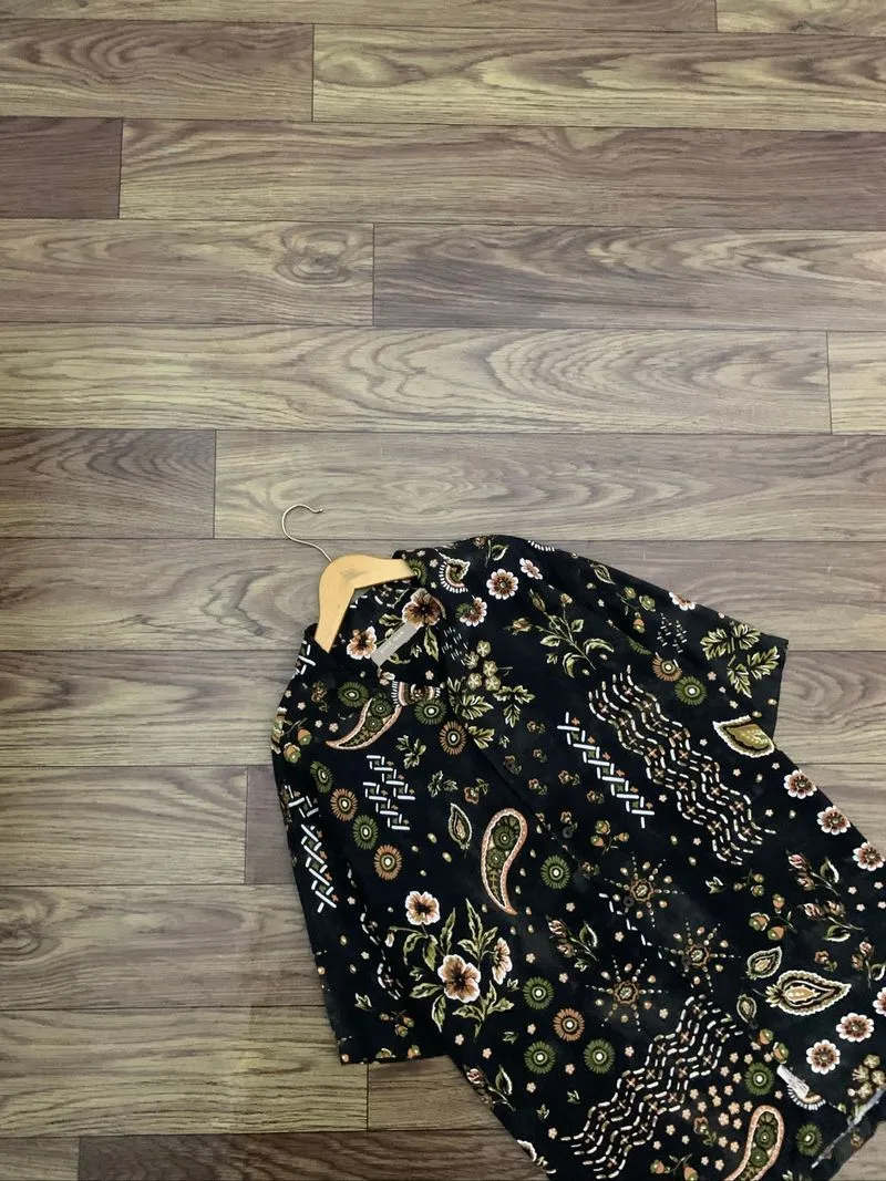 Kemeja ROPE MAN By PADINI Branded Bandana Paisley Batik Shor photo 1