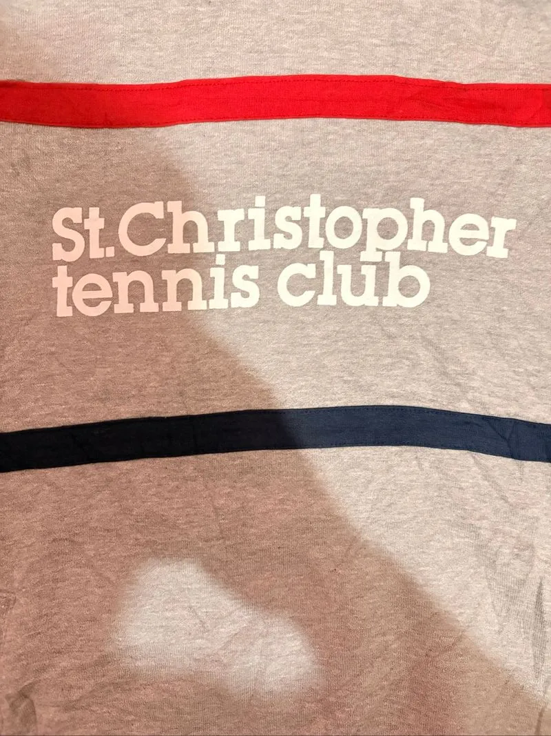 Vintage St. Christopher Tennis Club Hoodie photo 1