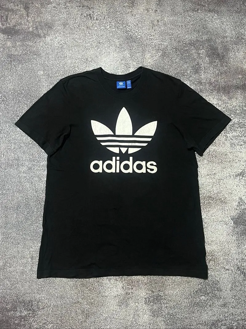 T-shirt Adidas Trefoil Big Logo photo 1
