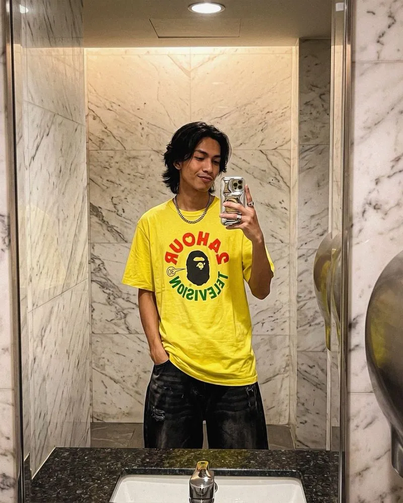 2007 BAPE 24 Hour TV APE HEAD T-shirt | Parodi Bape Tshirt  photo 1