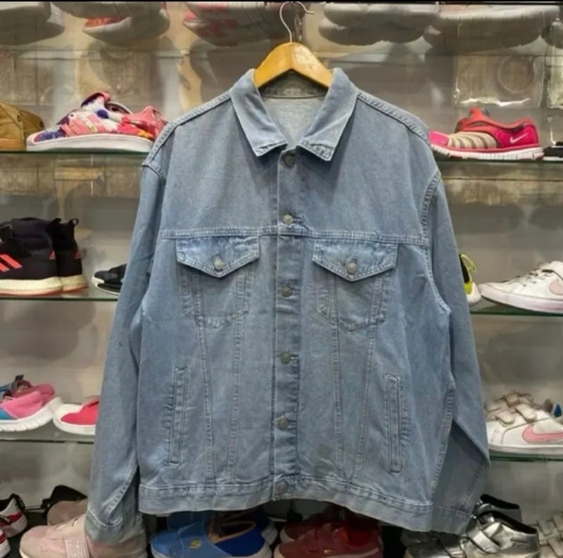 Jacket denim trucker GU photo 1