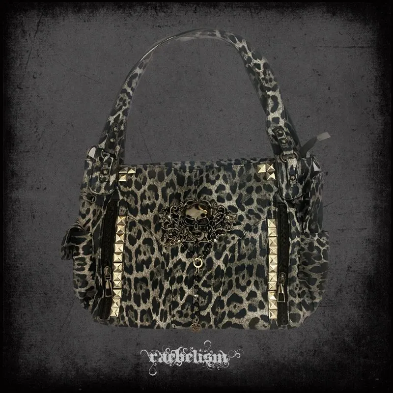 Grunge Goth Tote bag Wanita brown black photo 1