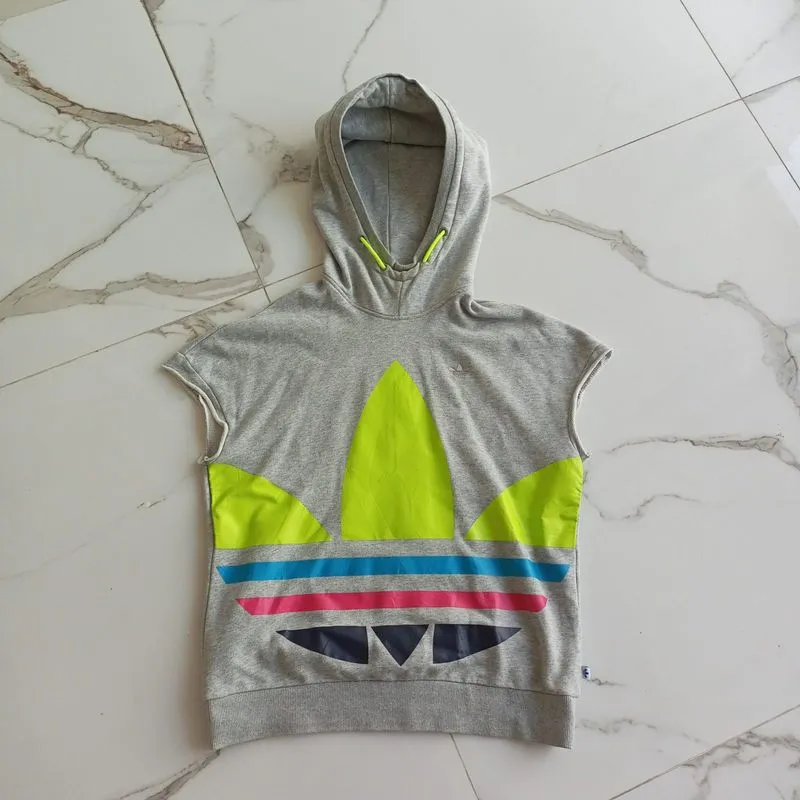 Adidas Vest Hoodie Big Logo Three Foil  photo 1