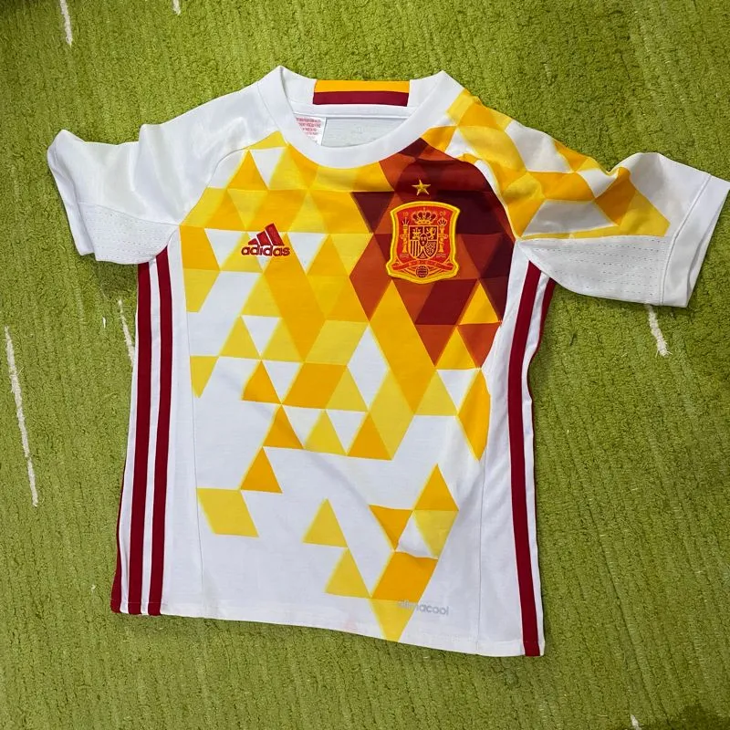 Preloved Jersey Adidas Spain Timnas Spanyol Anak Baju Bola K photo 1