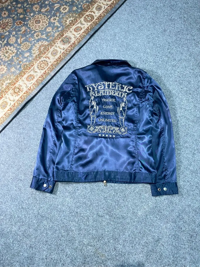 HYSTERIC GLAMOUR X Japanase Brand Jacket - Metalic blue photo 1
