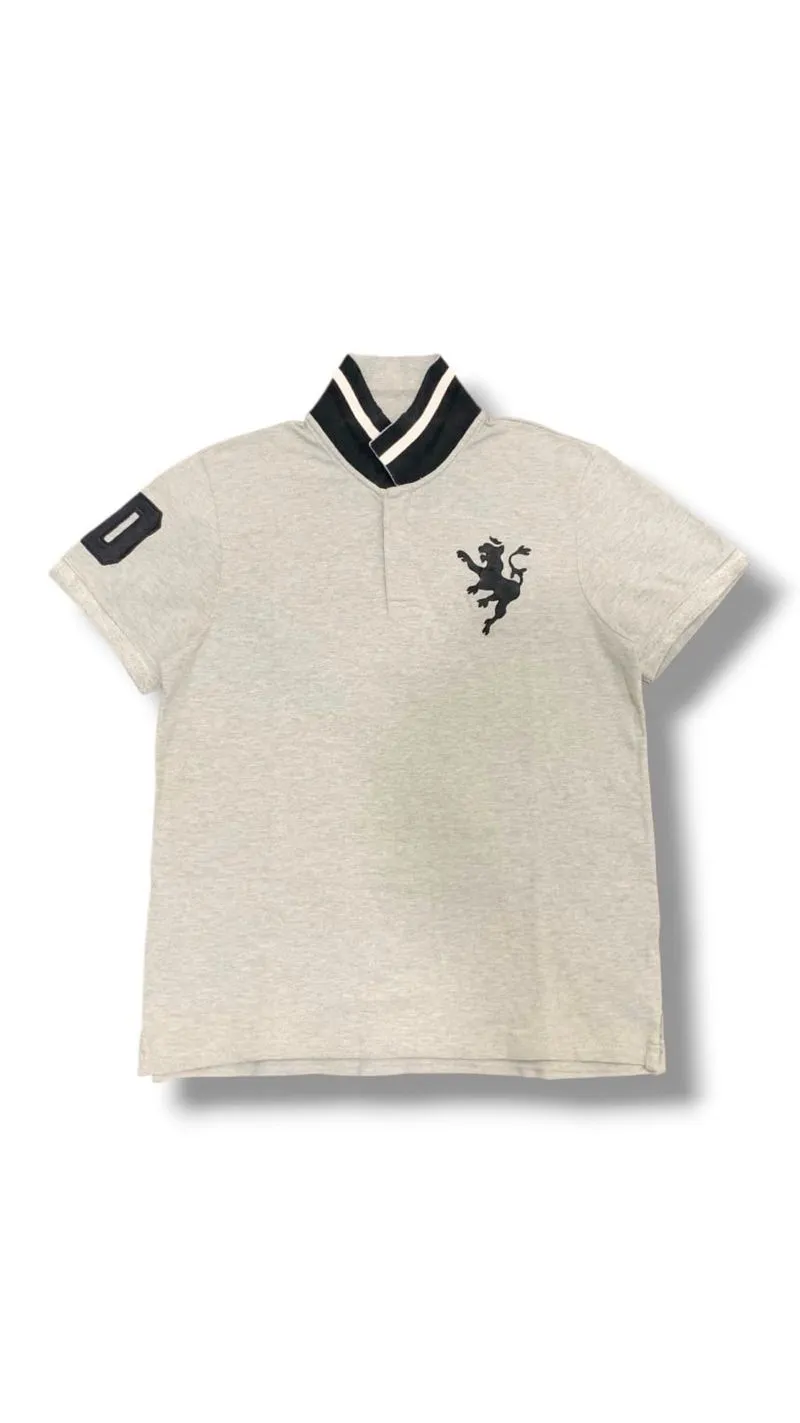 Grey Polo Shirt Giordano photo 1