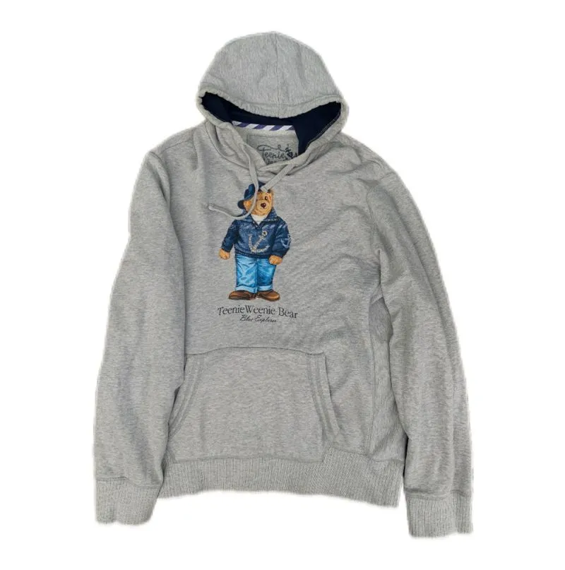 TTWN Bear Casual Hoody Pria gray photo 1