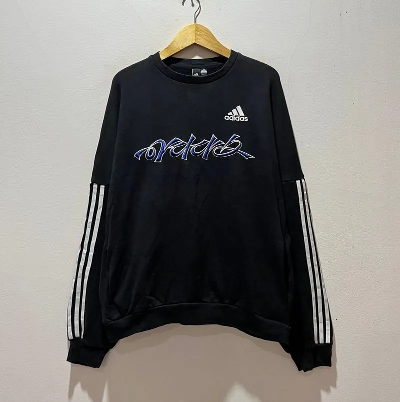 Crewneck Adidas Originals SEL OP 3 Stripes Black  photo 1