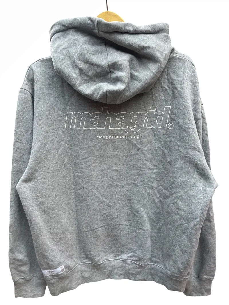 Mahagrid Third Logo Hoodie Grey photo 1