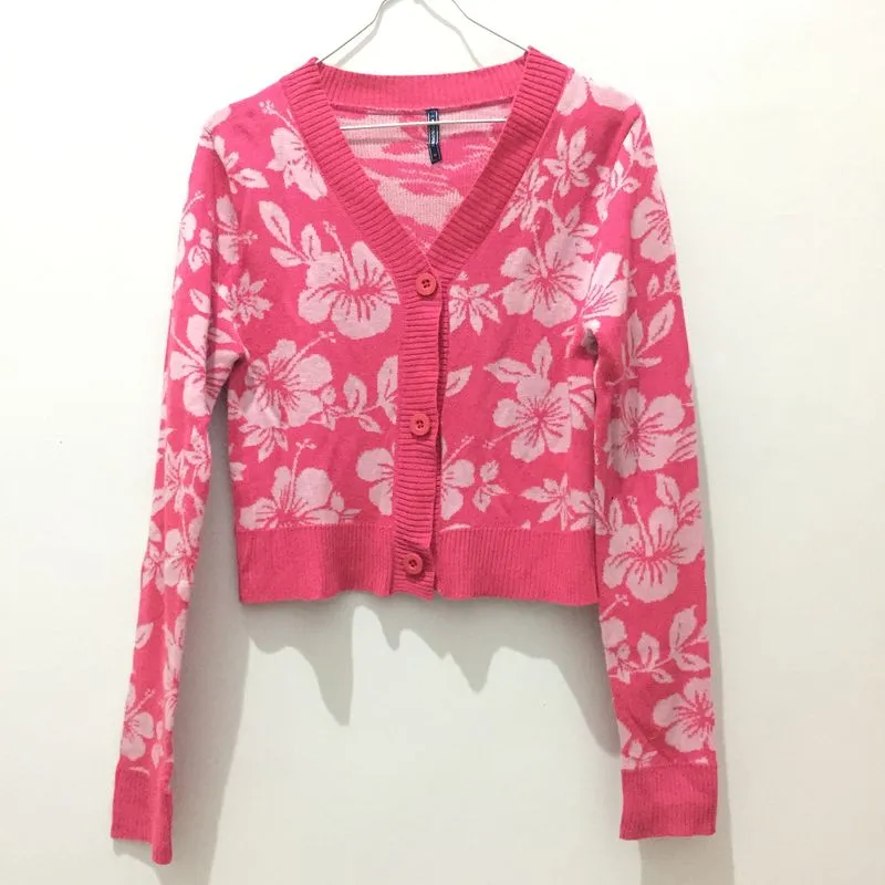 COLORBOX Y2K Coquette Cardigan Wanita pink photo 1