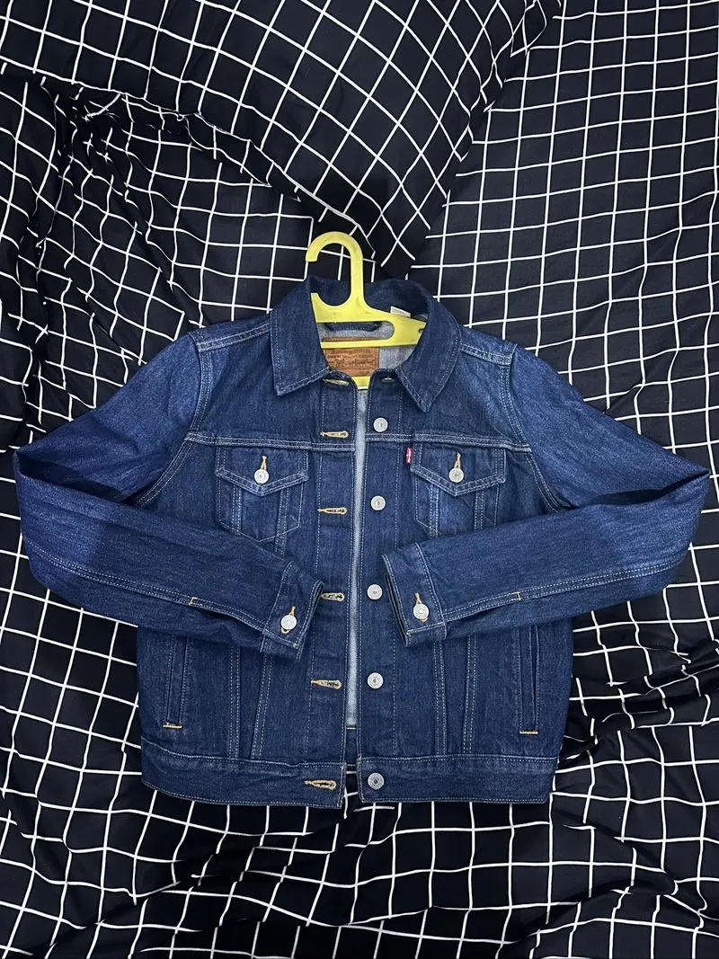 Levi's Big E made in srilanka blue indigo Raw photo 1