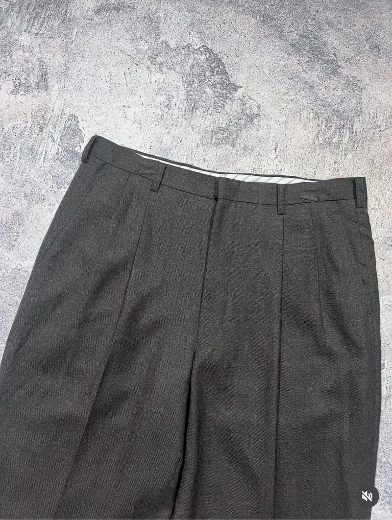 Vintage VerBiella italy double pleated Trouser Pants photo 1