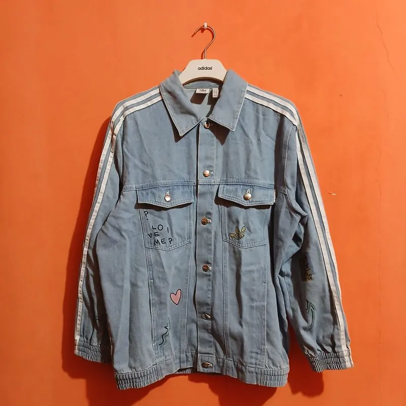 Adidas x fiorucci ART FL4167 (size XL / lebar 60cm) BEKAS photo 1