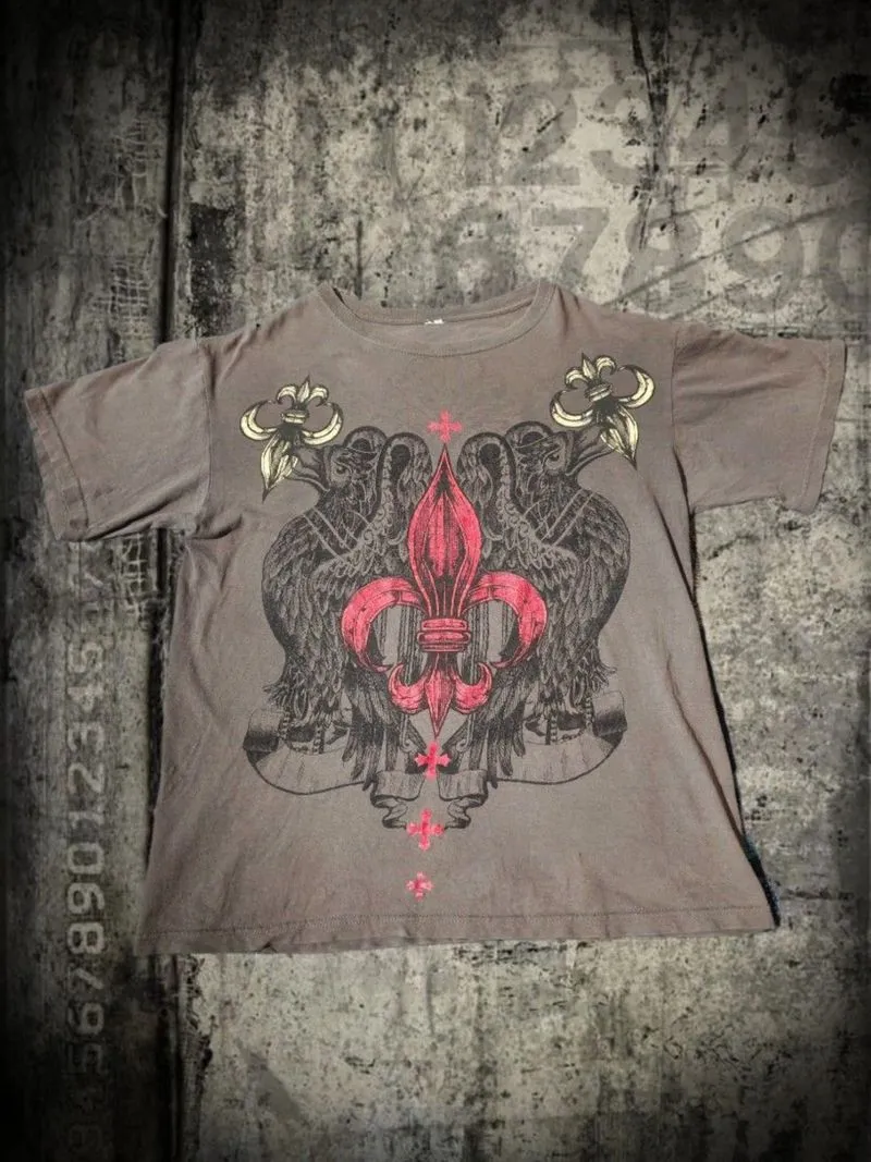 hybrid Grey Y2k grunge Like Affliction  photo 1