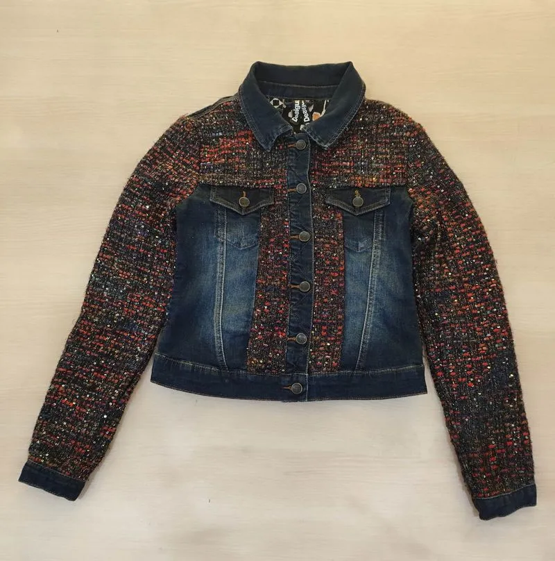 Desigual denim jacket photo 1
