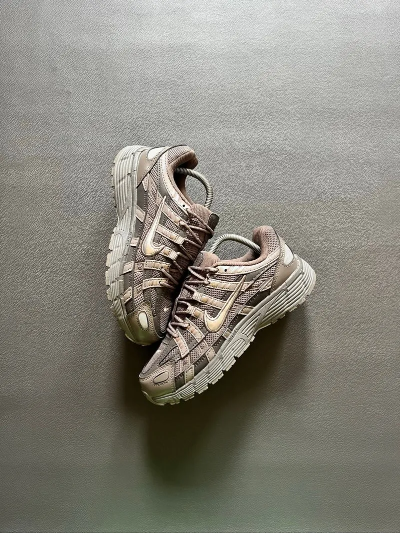 Nike P-6000 Cave Stone Metallic Silver photo 1