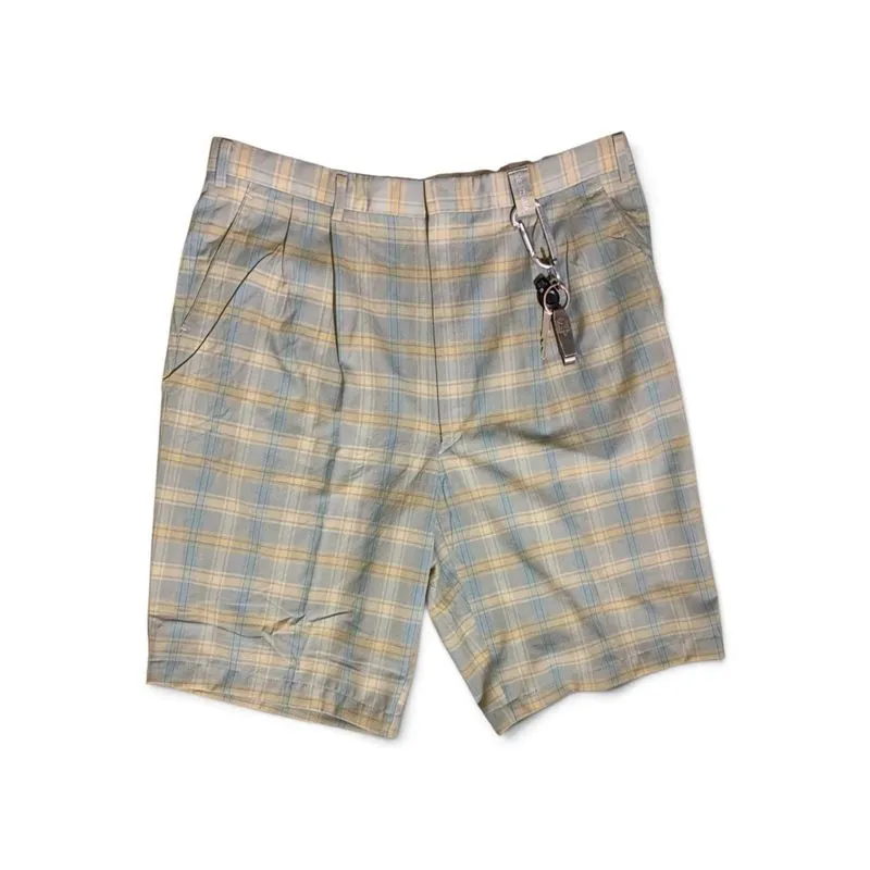 ventura jorts tartan cream photo 1