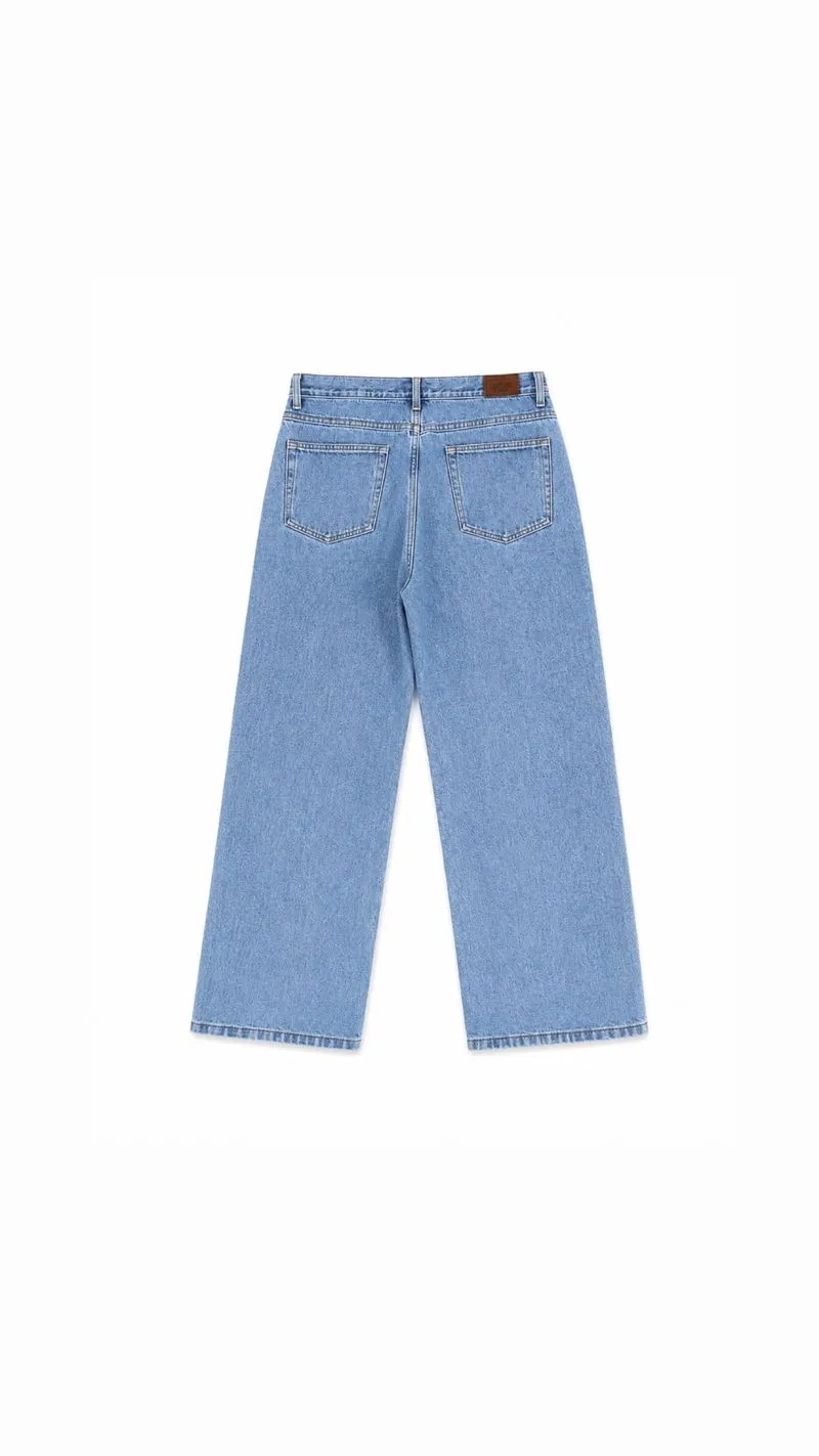 LL BEAN LINKED FLANNEL DENIM JEANS Vintage photo 1