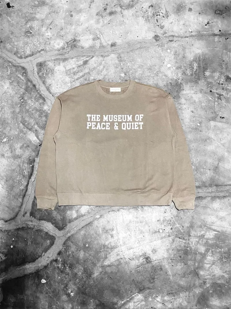 MUSEUM OF PEACE & QUIET CAMPUS CREWNECK photo 1