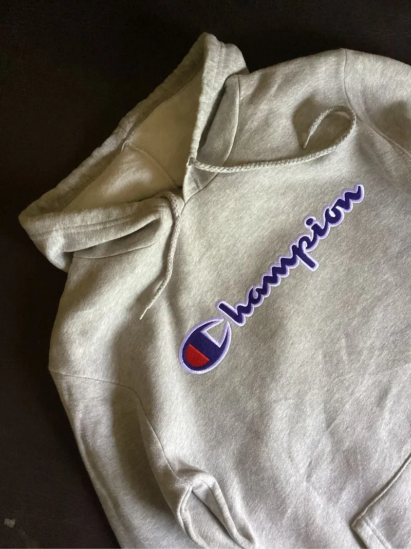 Ch4mpi0n  Sweater Hoodie gray Basic photo 1