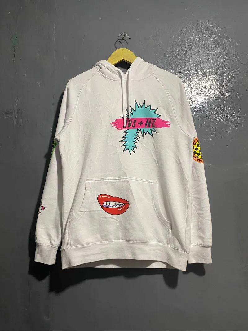 PINK P!NK White Summer Carnival Hoodie photo 1