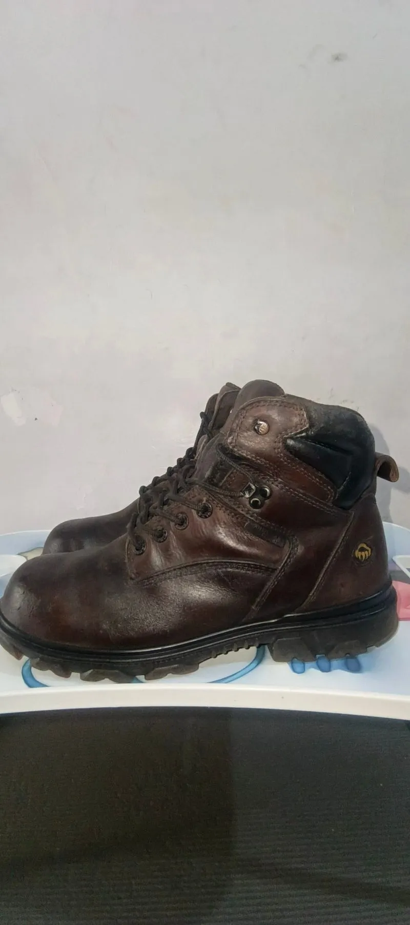 SEPATU SAFETY WOLVERINE LEATHER photo 1