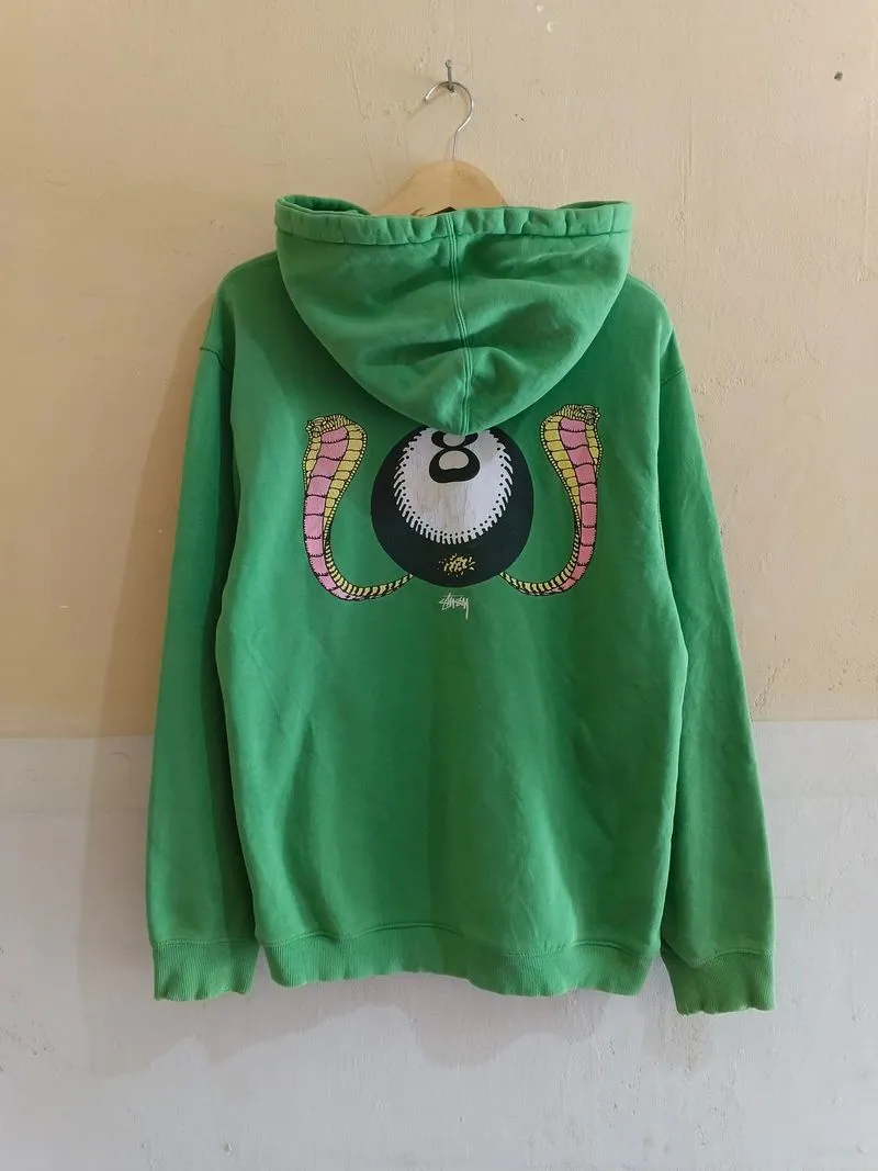 Hoodie Stussy Snake Cobra 8 Ball photo 1