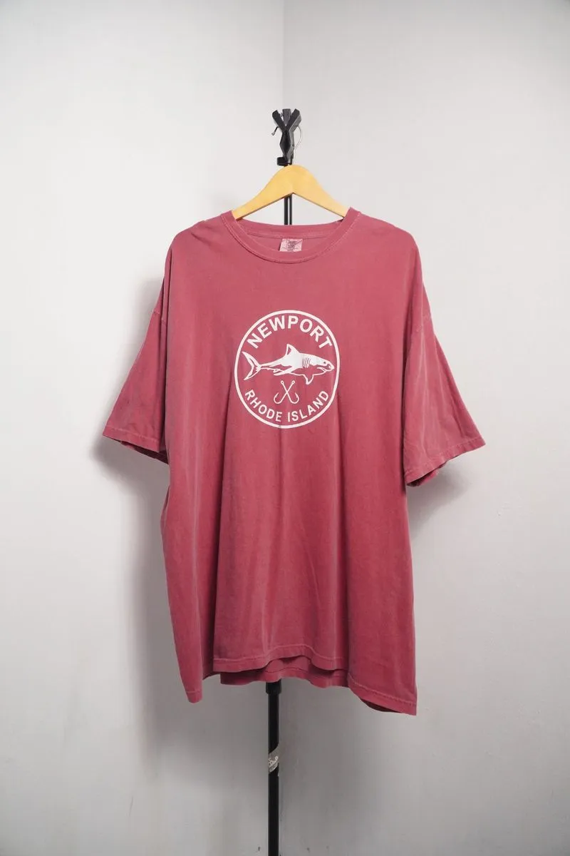 Kaos Casual Newport Rhode Island T-shirt Whased Comfort  photo 1
