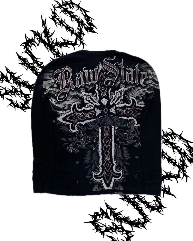 Raw State Big Cross And Wings  photo 1