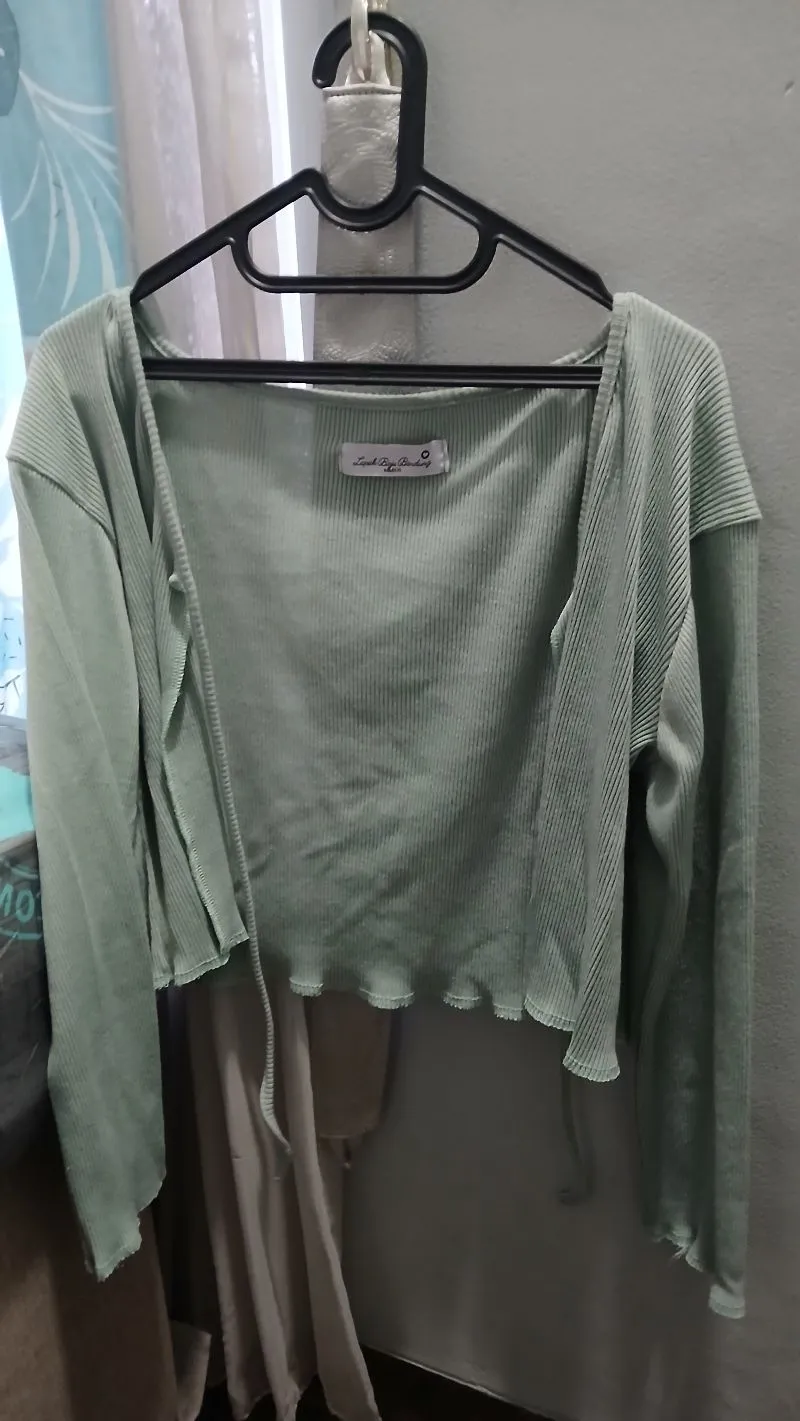 Streetwear Blazer Wanita green photo 1