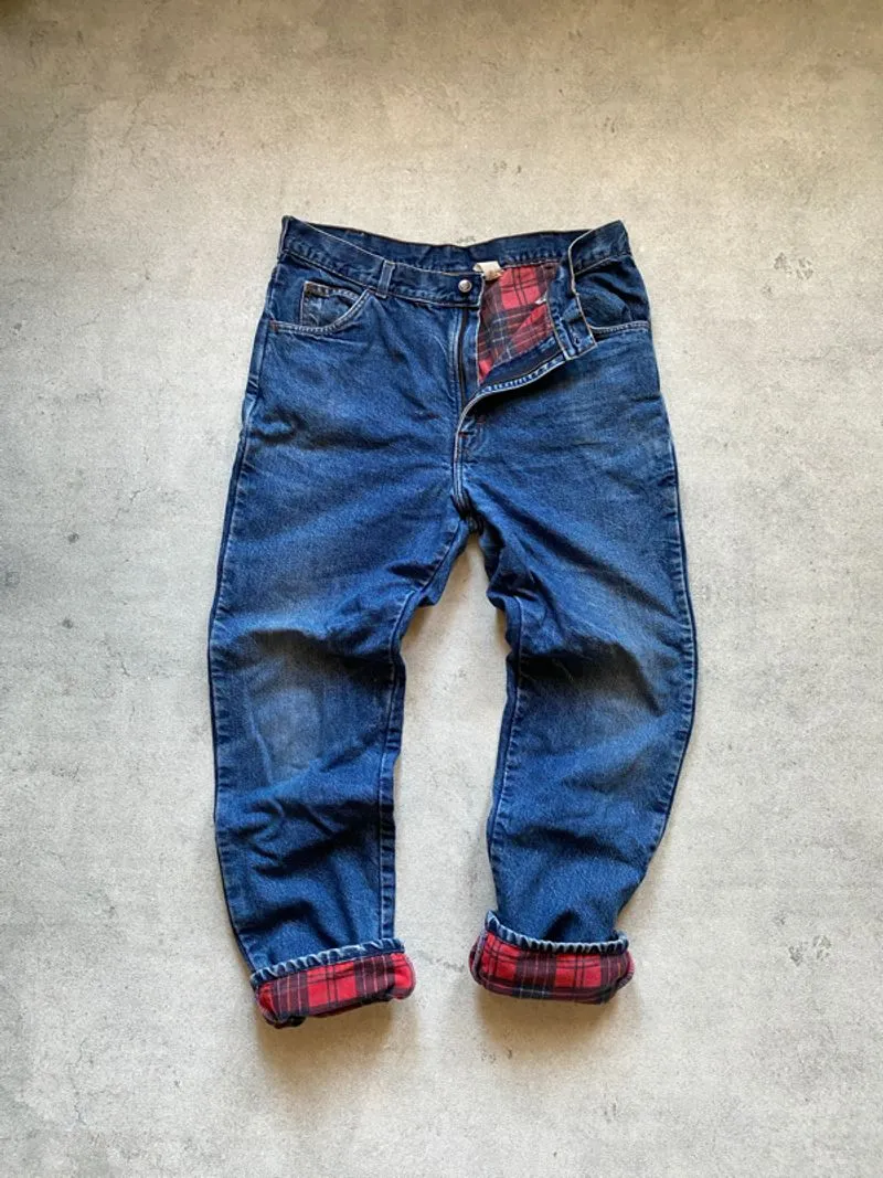 Vintage Dickies Tartan Jeans photo 1