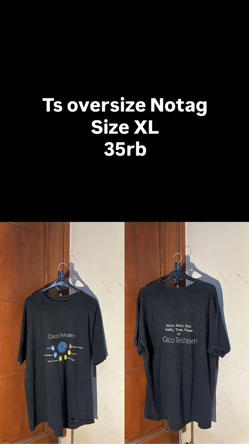 Ts overisize Notag  photo 1