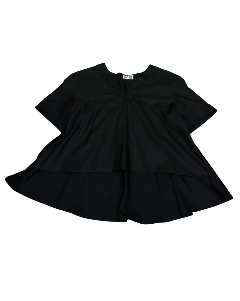Atasan Peplum Hitam photo 1