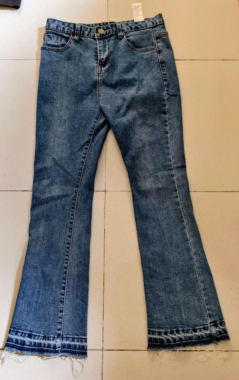Flare highwaist Denim  photo 1