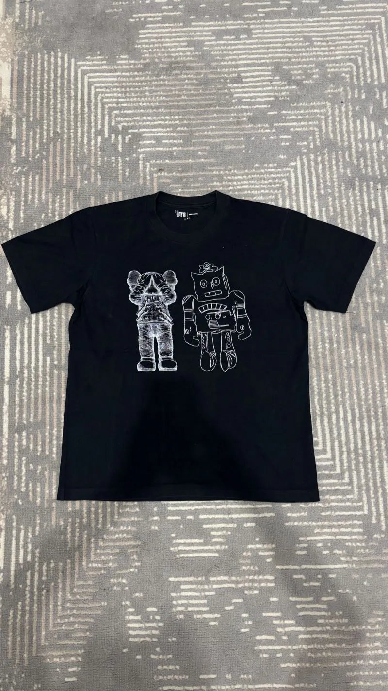 Uniqlo x Kaws Black Tshirt photo 1