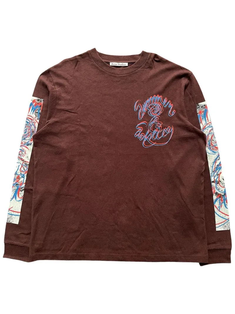 Acne Studios Brown Longsleeve Tee photo 1