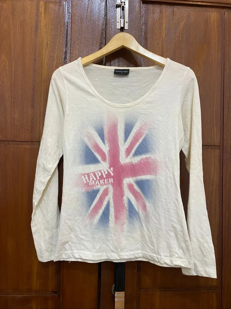 Japanese vkei flag uk longsleeve kmrii goa fuga photo 1
