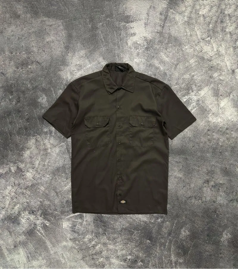 WORKSHIRT DICKIES DARK BROWN photo 1
