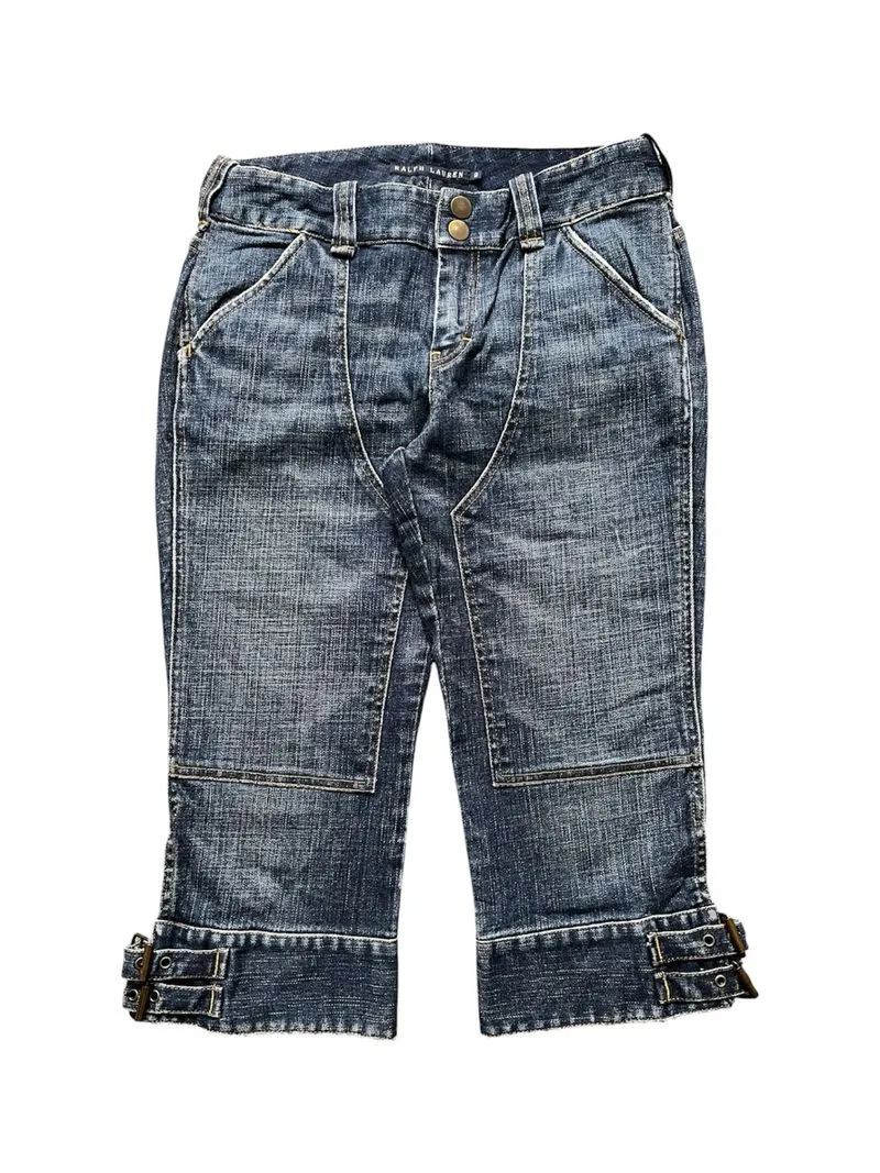 Polo Ralph Lauren Bondage Cropped Denim Pants photo 1