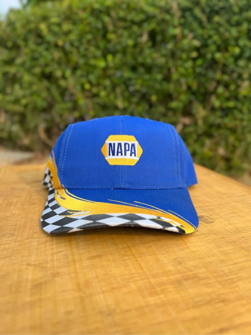 Vintage Hat Pria blue photo 1