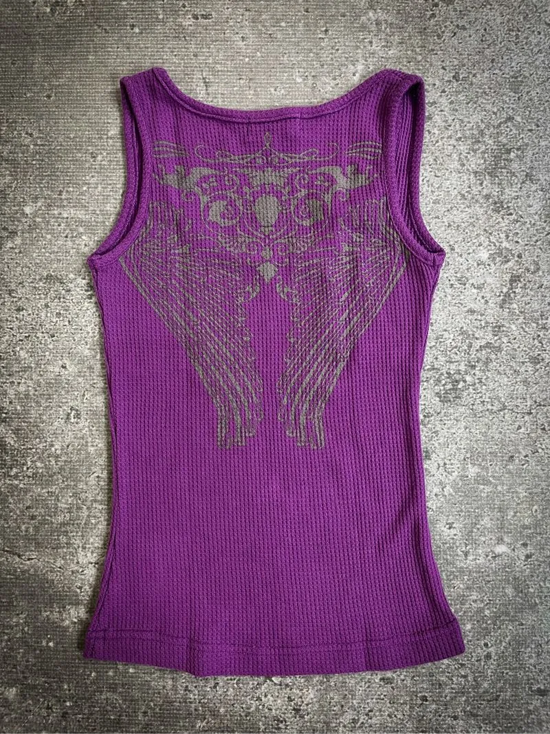 Petty Soul Angel Wings Thermal Tanktop photo 1