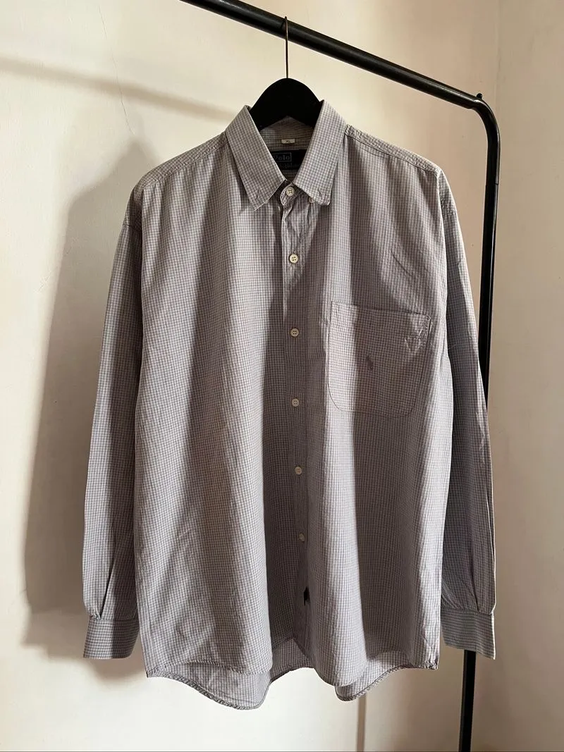 Polo Ralph Lauren Grey Plaid Shirt photo 1