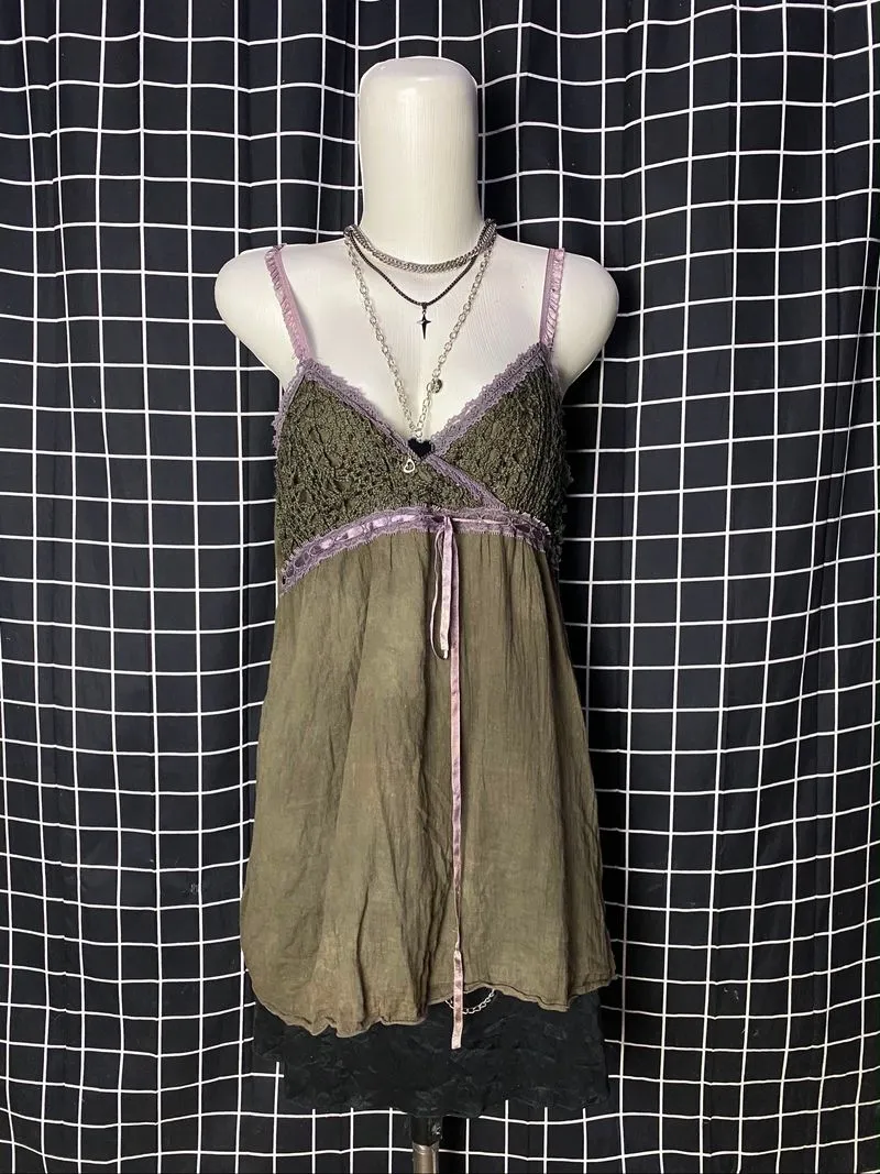 y2k chou chou tank top photo 1