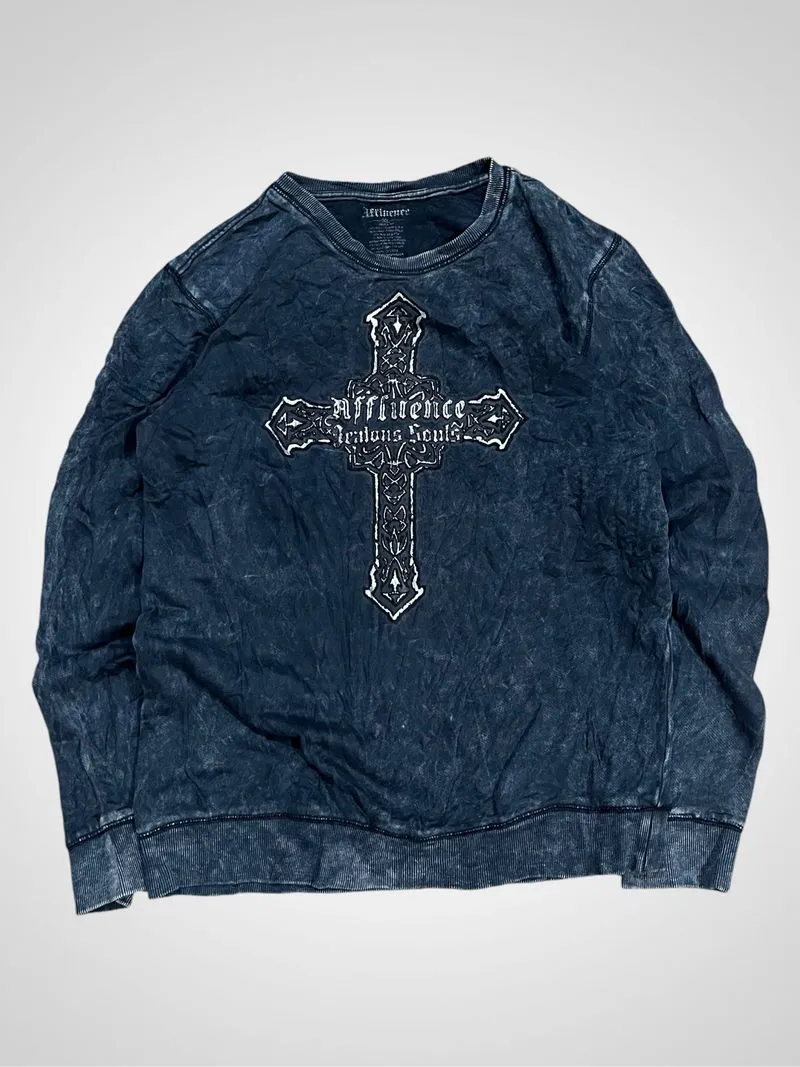 Vintage Y2K Affliction Cyber Man  photo 1