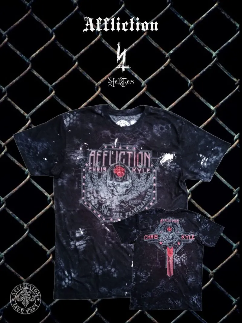 ⚜️ Y2K Affliction X Chris Kyle "Blessed Are The Peacemaker" photo 1