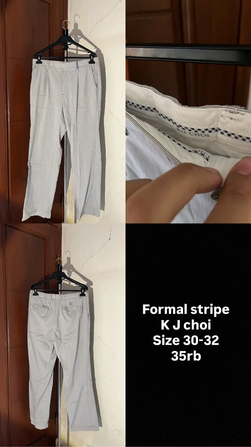Formal stripe K J choi  photo 1