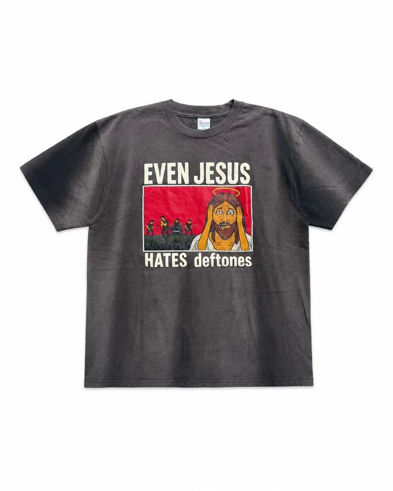 Even Jesus Hates Deftones Band Parody Tee photo 1