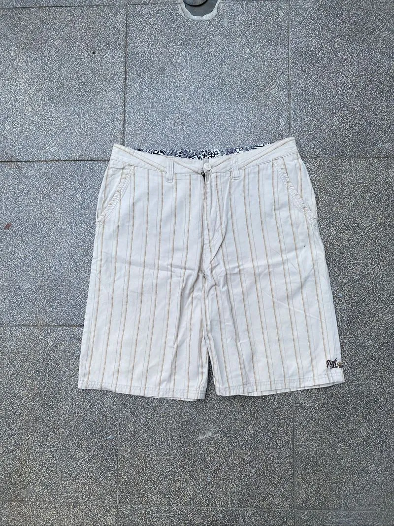 QUIKSILVER SHORT PANTS STRIP KHAKI photo 1