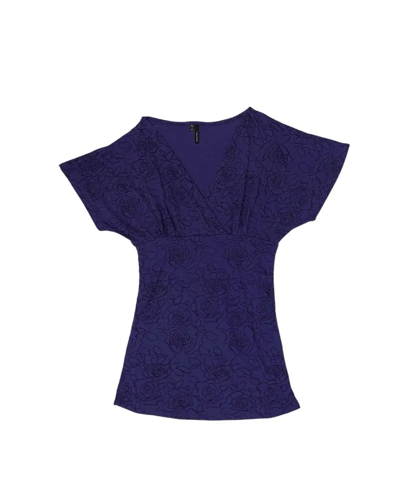 Whimsy Fitted V-Neck Top ⏳ photo 1