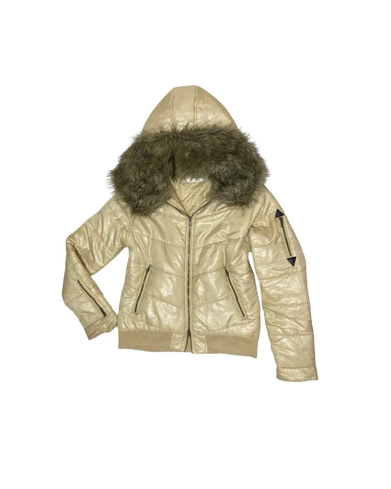 Crusher Puffy Faux Fur Double-Zip Hoodie photo 1